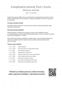 Seminár Život v DS